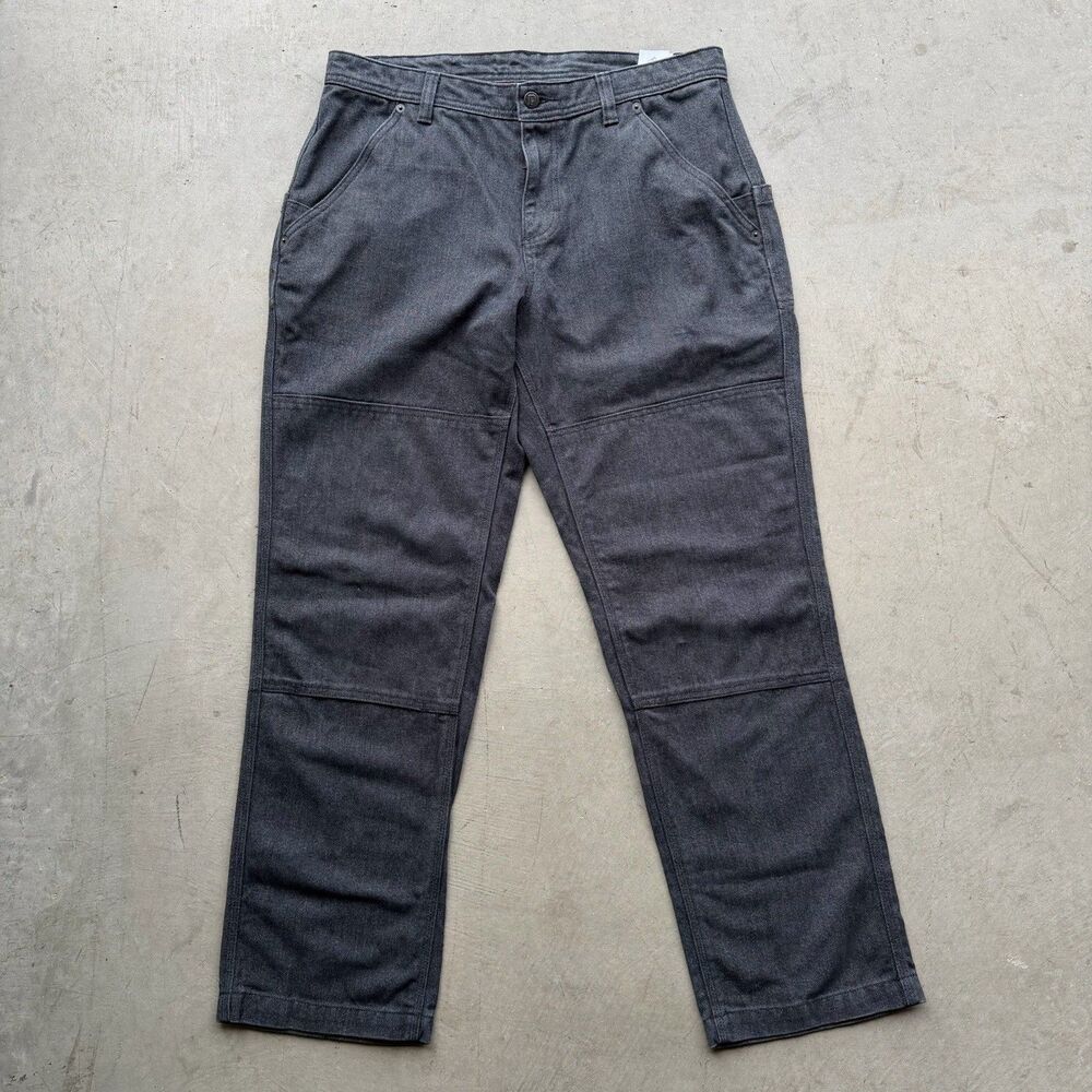 Patagonia 14 Iron Forge Hemp Canvas Double Knee Work Pants Workwear Cinch Back
